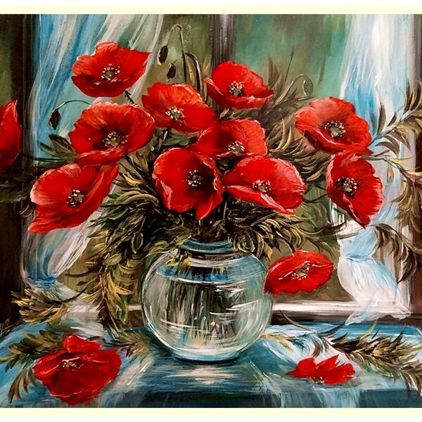 Pipacsok 35x45 cm   68.500.-