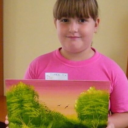 "Anyukám is örülni fog a képnek, tudom!"