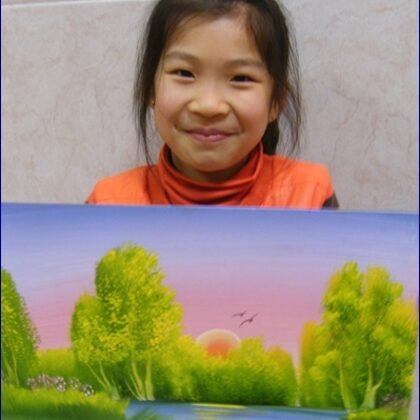 "Hát ez egy csoda! Hogy mit lehet készíteni ilyen festékekkel!"