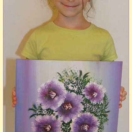 "Ezt képzeltem el és meg is festettem!"