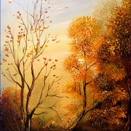 Hulló falevelek 30x50 cm