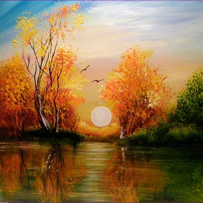 Ősz elején 30x30 cm