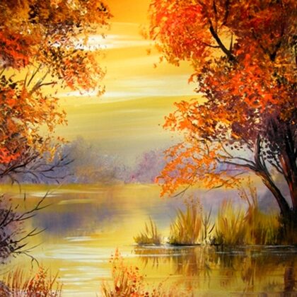 Ragyogó ősz 30x40 cm