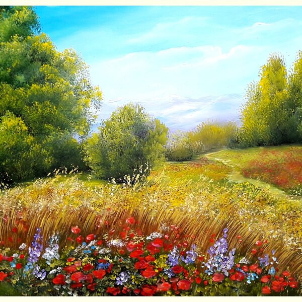 Nyári rét 35x45 cm