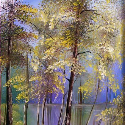 Kéklő ég 35x30 cm