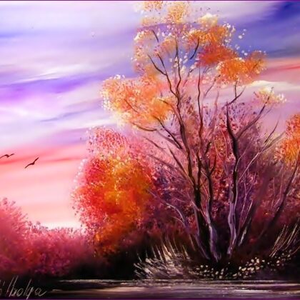 Őszi színek 30c35 cm