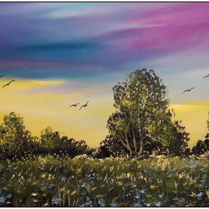 Borús égbolt 20x30 cm 