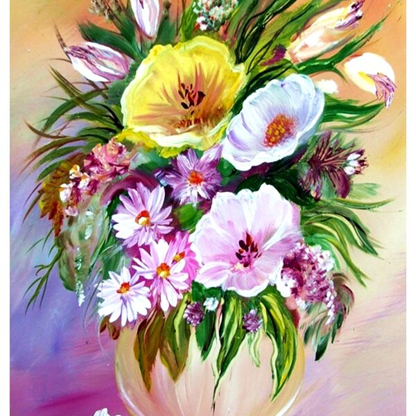 Szellőrózsák 45x35 cm