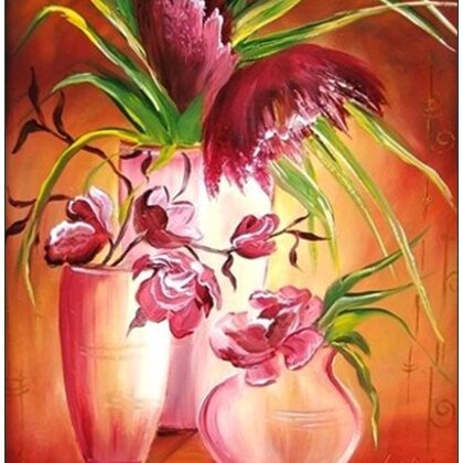 Violet Valo - Fantasy Flowers, 40x30 cm