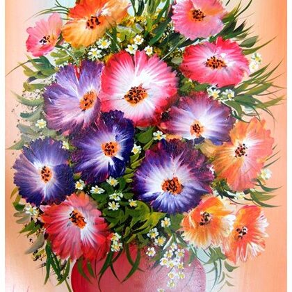 Violet Valo - Light Flowers, 40x30 cm