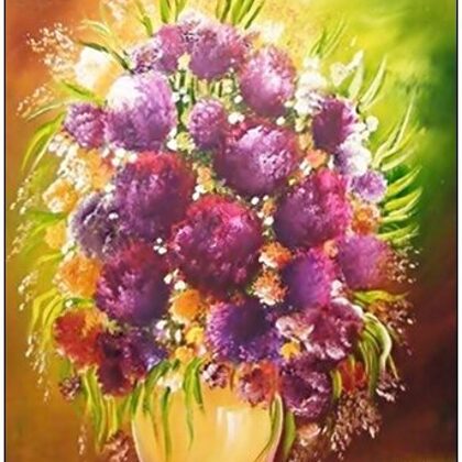 Violet Valo - Autumn Bouquet, 40x35 cm