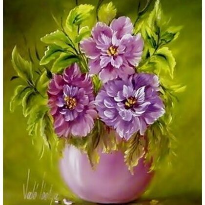 Violet Valo - Romantic Small Bouquet, 30x25 cm