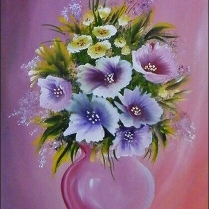 Violet Valo - WindFlowers, 40x30 cm