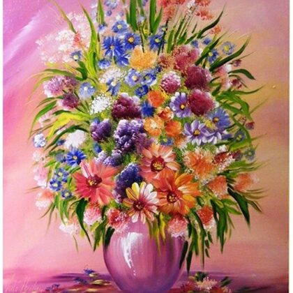 Violet Valo - Fresh Flowers, 35x30 cm