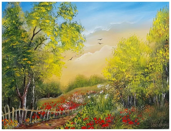 Májusi napfény  35x45 cm 155.000.- Ft