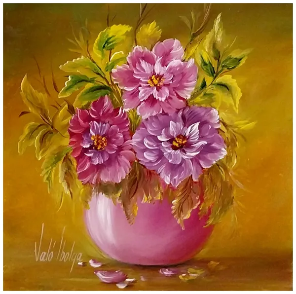 Üde kisvirágok 30x30 cm 132.000.- Ft