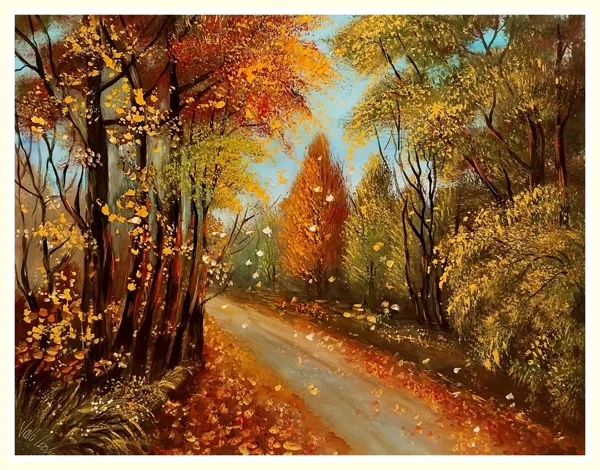 Hulló falevelek 35x45 cm 160.000.- Ft
