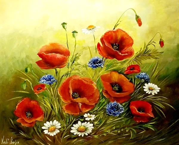 A mező virágai 40x50 cm&nbsp; 185,00.- Ft