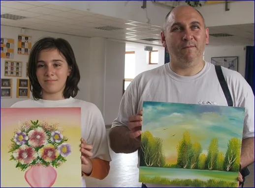 A Papa meg a lánya... az apuka egyébként matek tanár! :)
