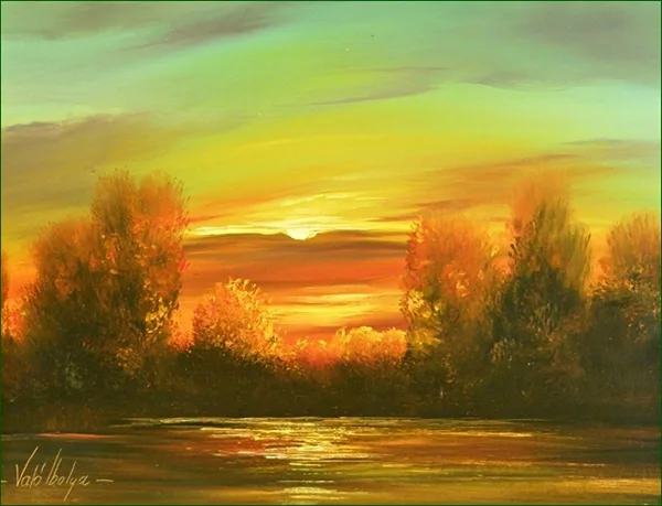 Napragyogás 40x30 cm
