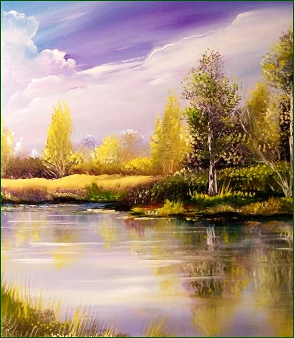 Augusztusi nyár 35x30cm
