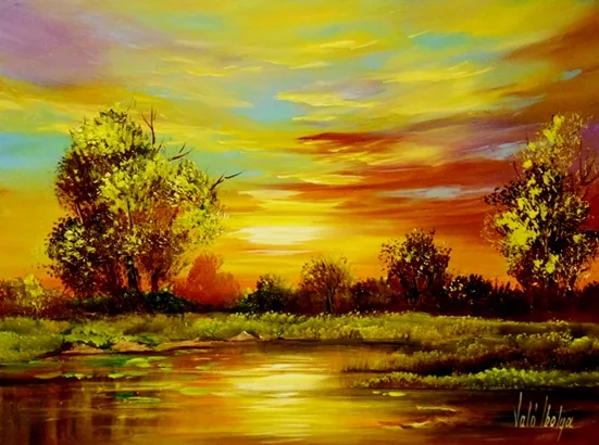 Naplemente 30x40 cm
