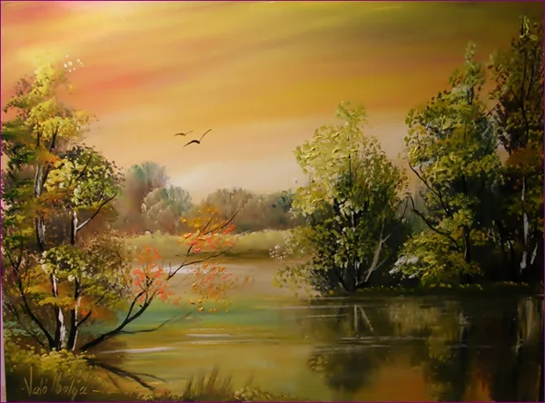 Ősz eleje 30x40 cm
