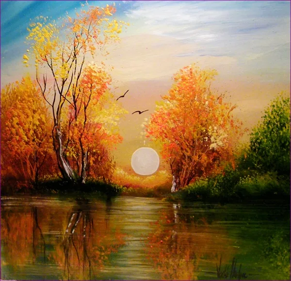 Ősz elején 30x30 cm