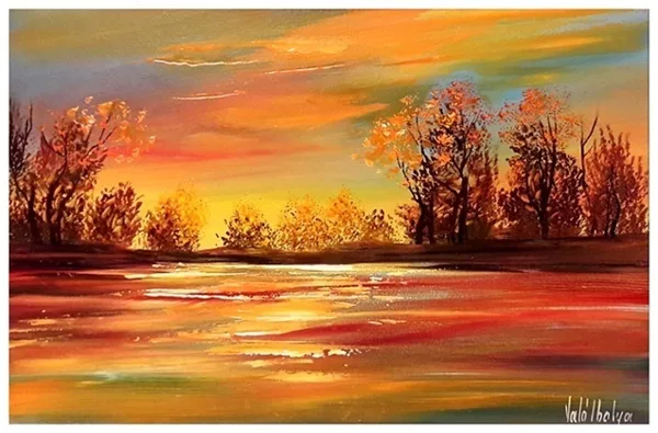 Őszi egek 20x30 cm 