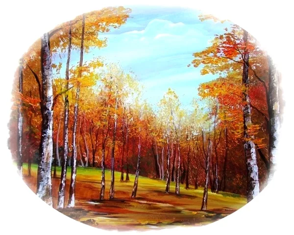 Ősz az erdőn 40x40 cm