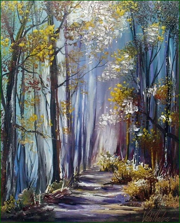 Átszüremlő fények 35x30 cm