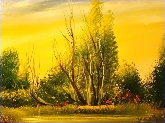 Erdőszéle 20x35 cm