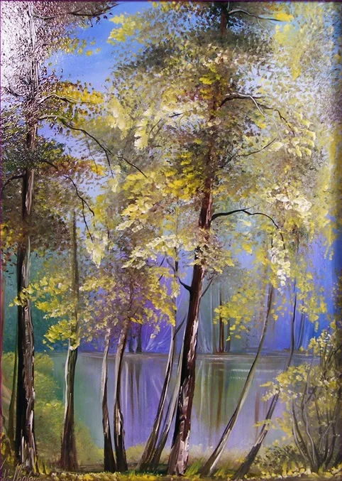 Kéklő ég 35x30 cm
