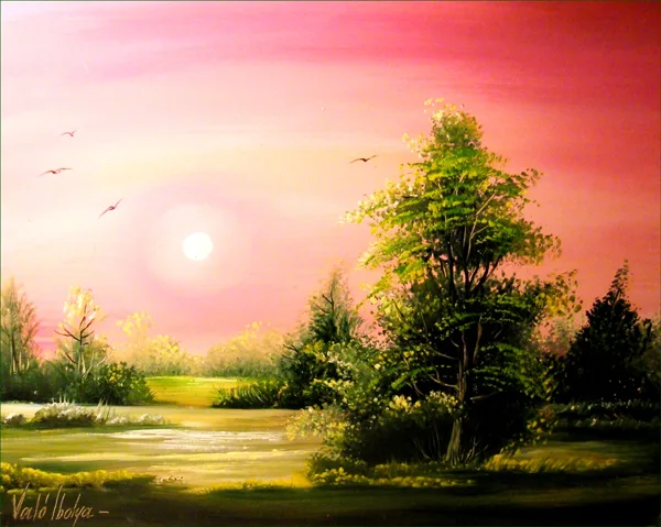Májusi éj 30x40cm