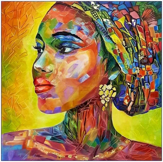 40x40 cm, akril, olaj, feszített vászon