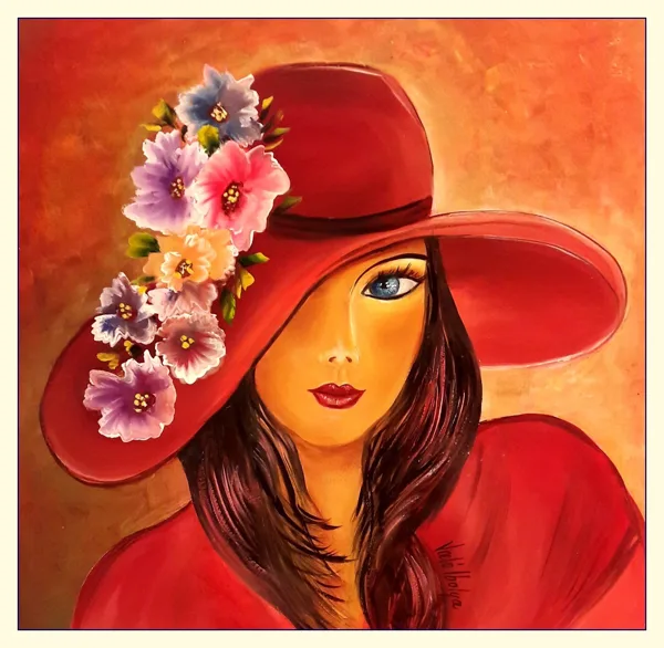 Tavaszi virágok 40x40 cm