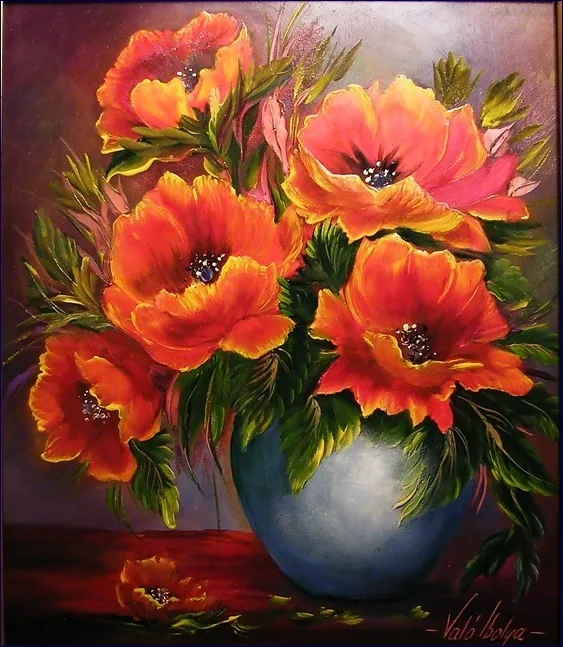 Pipacsok 35x30 cm - eladva