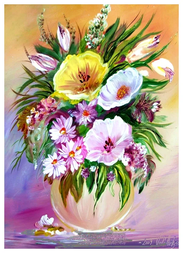 Szellőrózsák 45x35 cm