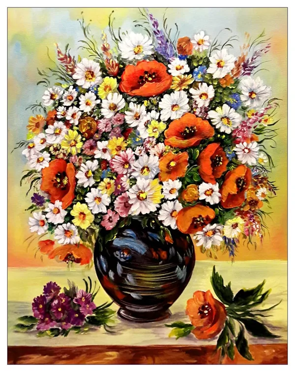 Vegyes csokor 45x35 cm