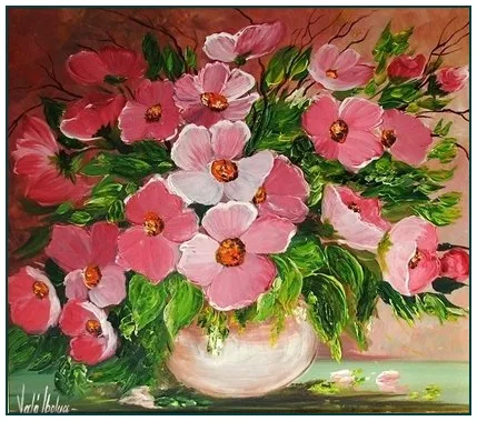 Tavaszi csokor 40x35 cm - eladva
