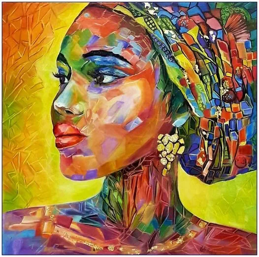 40x40 cm, oil, acrylic, canvas, 2020.
