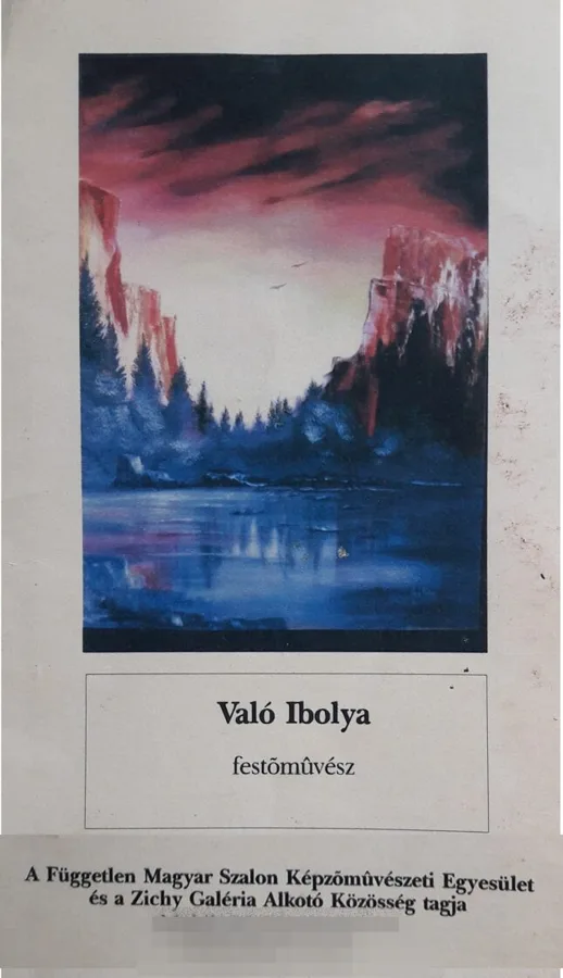 Invitation from one of my past exhibitions