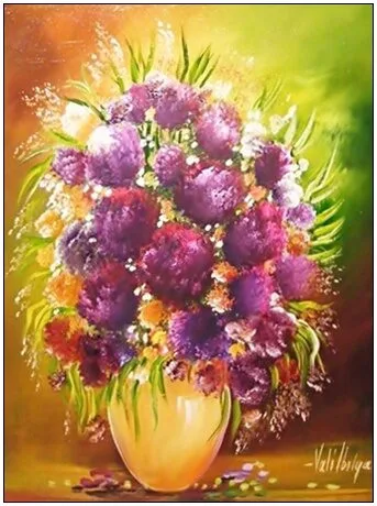 Violet Valo - Autumn Bouquet, 40x35 cm
