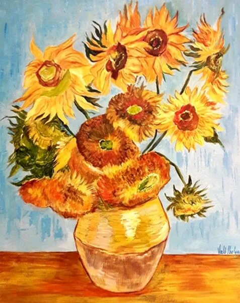 Violet Valo - Van Gogh Reproduction, 60x45 cm