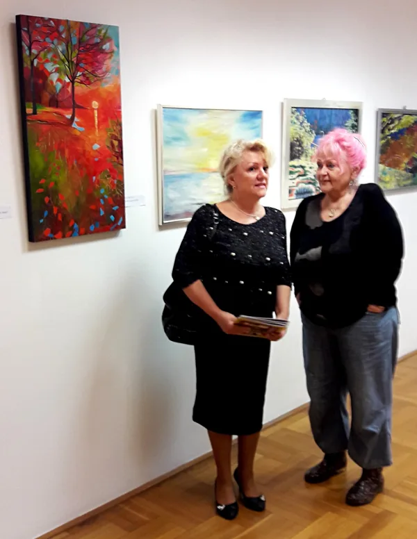 ŐSZI TÁRLAT - Való Ibolya és Bogár Katalin festőművészek -