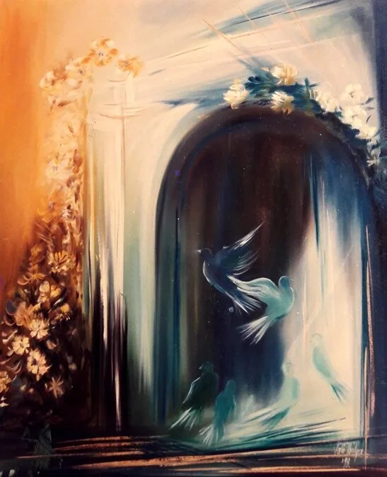 A fény árnyékában - 60x50 cm